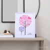 Wholesale of Japanese and Korean minimalist style PVC photo frames, creative home decoration items, and display photo frames Specification image
